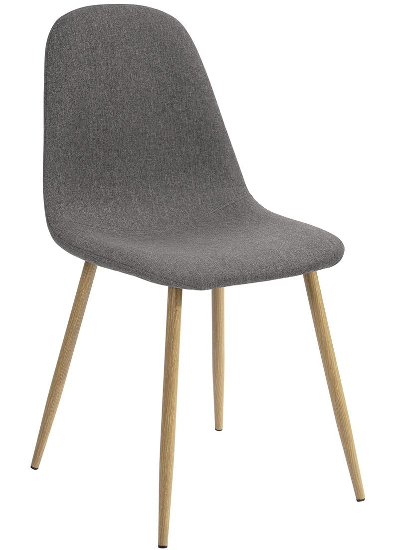 39F Charlton Fabric Dining Chair, Grey F0Q6 - product image 2