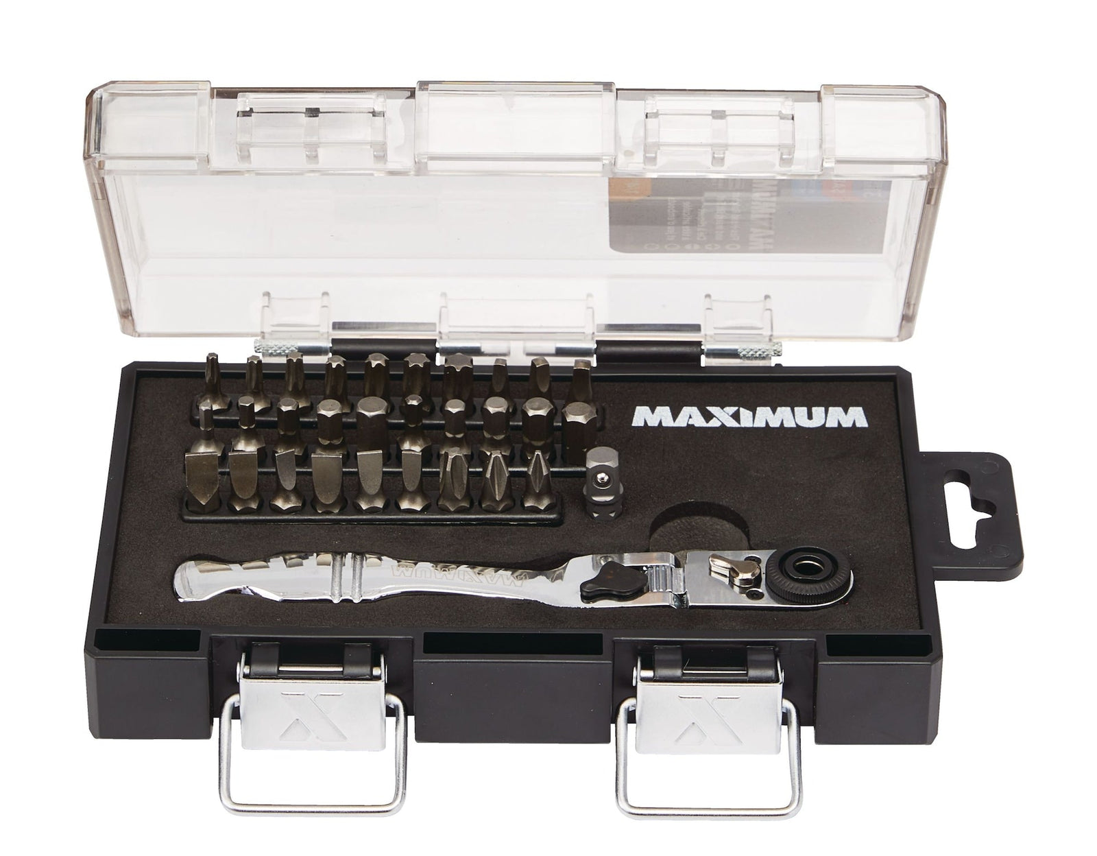 1/4-in Drive Ratchet & Bit Set, 31-pc, SAE/Metric F4H4 - product image 1