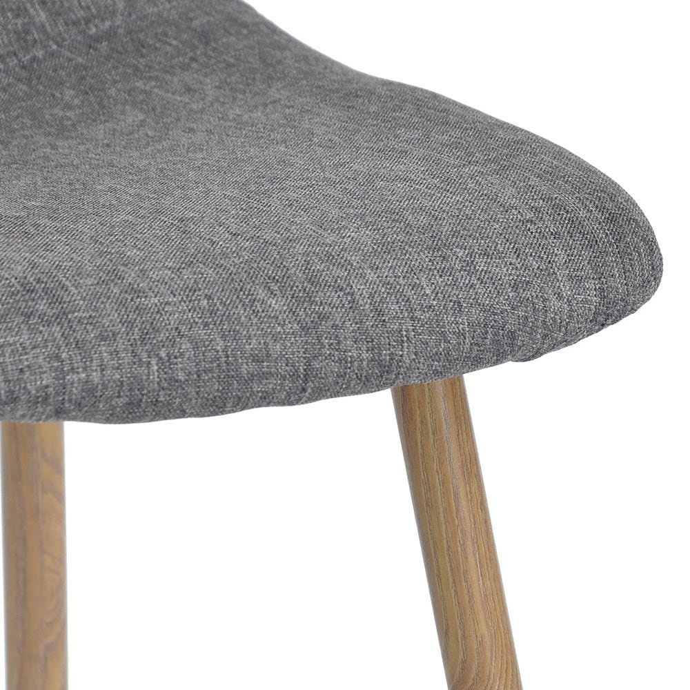 39F Charlton Fabric Dining Chair, Grey F0Q6 - product image 6