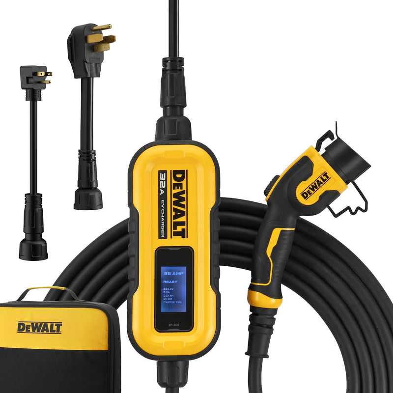 32A Level 1 & 2 NEMA 5-15 & 14-50 J1772 EV Charger F2S9