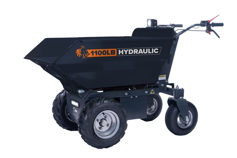 DK2 POWER by Marlon 1100 lb Self-Drive Electric Dump Cart Z7M7