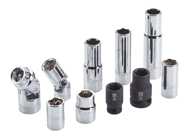 10-mm Socket Rail, 10-pc T4G9