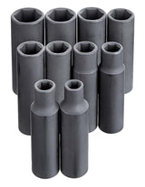 1/2-in Drive Deep Impact Socket Set, SAE, 10-pc G7O6 - product image 3