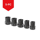 1/2-in Drive Impact Bolt & Nut Remover Set, 5-pc B6J9 - product image 5