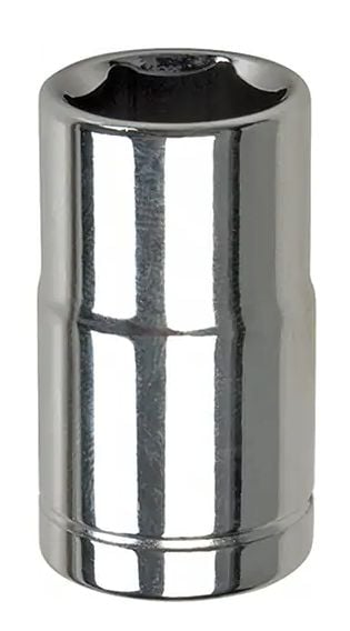 1/4-in Drive Assorted Sizes Regular Socket, 6-Point, Nickel-Chrome Plating C3M5