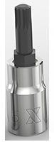 1/4-in Drive Triple Square Hex Bit Socket X4V5
