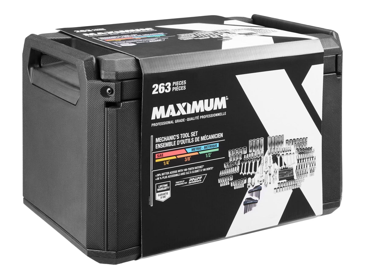 263 Piece Socket Set, 3 Drawer Case Y0M8 - product image 3