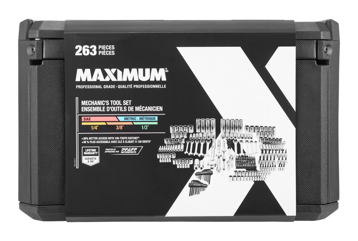 263 Piece Socket Set, 3 Drawer Case Y0M8 - product image 4