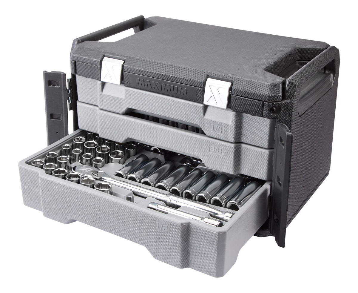263 Piece Socket Set, 3 Drawer Case Y0M8 - product image 6