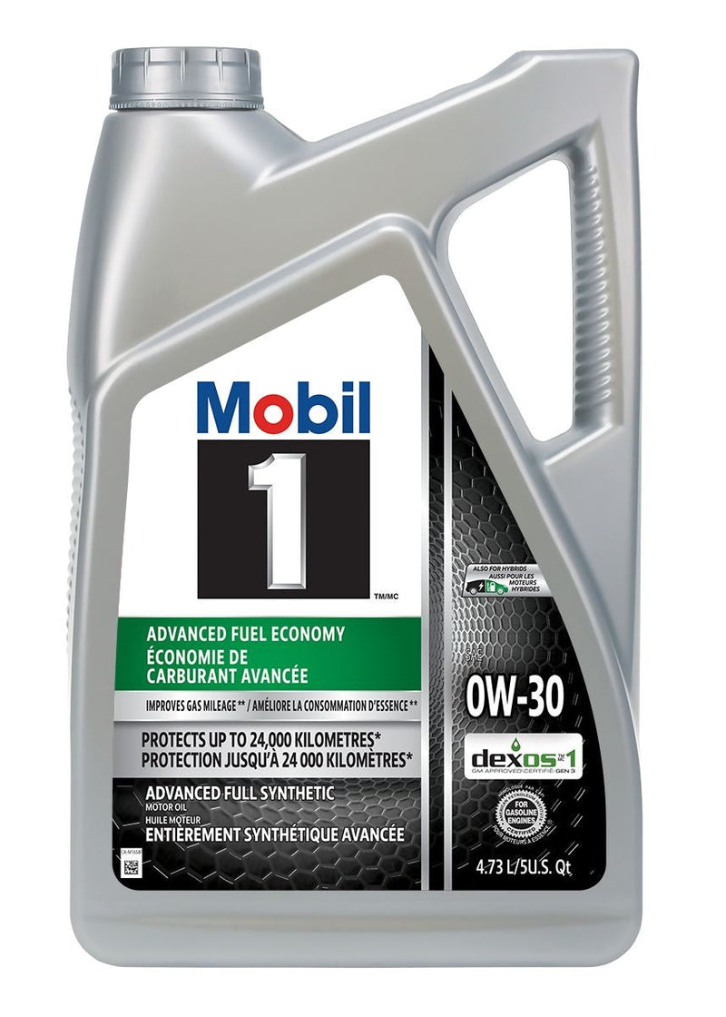 1 Advanced Fuel Economy 0W30 Synthetic Engine/Motor Oil, 4.73-L B5H0