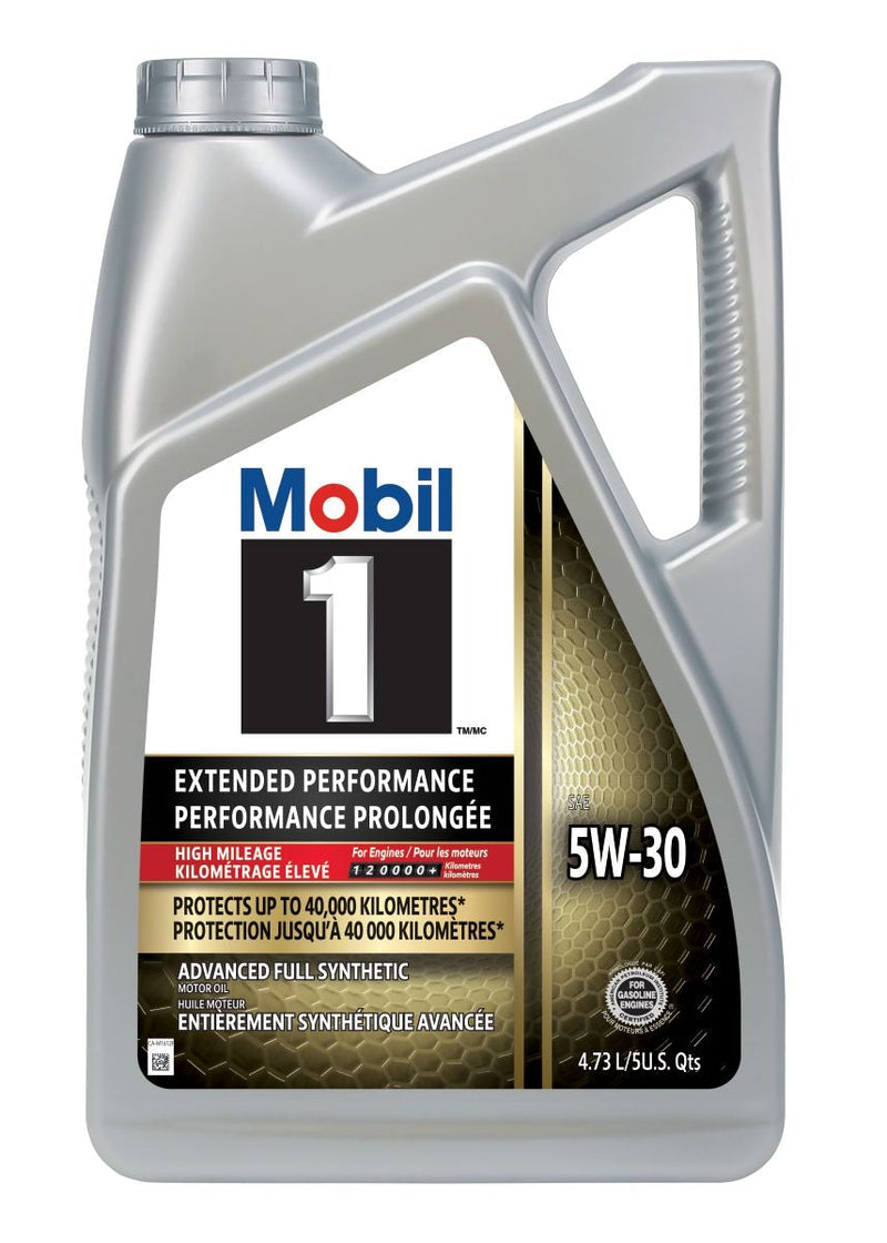 1 Extended Performance High Mileage 5W30 Synthetic Engine/Motor Oil, 4.73-L P4E5