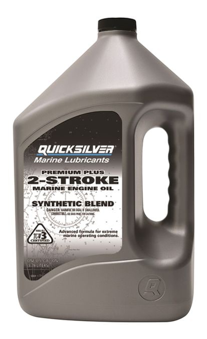 2-Stroke Premium Plus Marine Outboard Engine Oil, 4-L W3A0