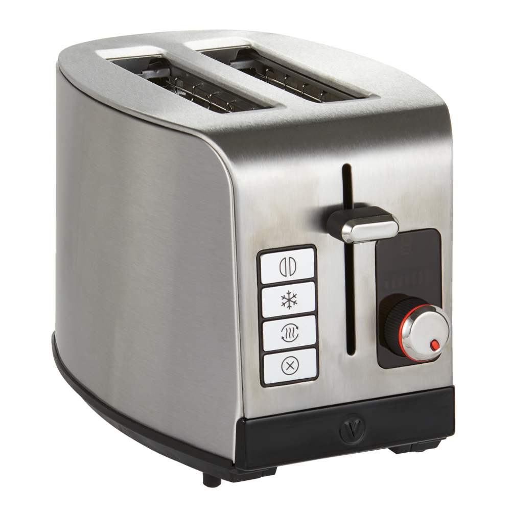 Digital Stainless Steel Toaster, 2-Slice S9D6 - product image 1
