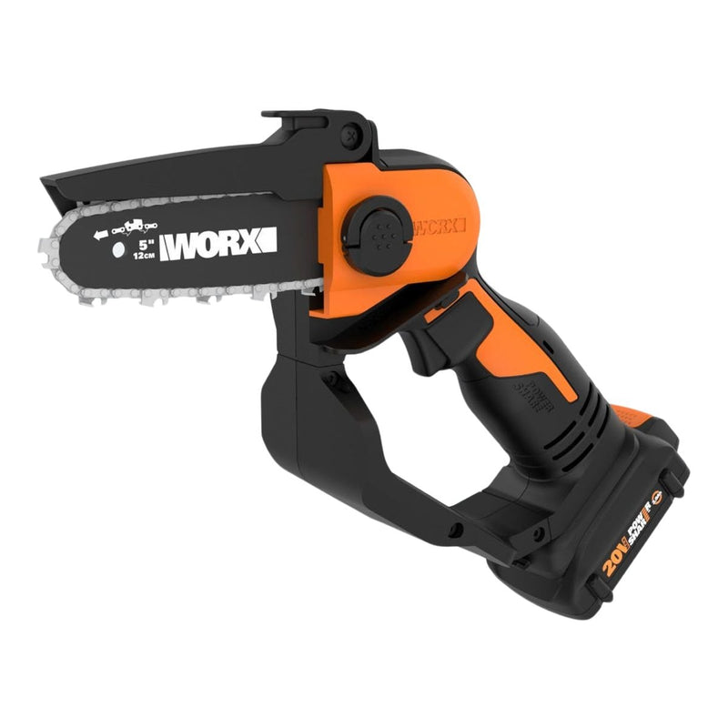 WG324 20V Power Share Cordless Pruningsaw, Battery & Charger Included, 5-in B9V2